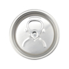 Aluminum Easy Open End 202 CDL RPT LOE For Beverage 2 PC Can